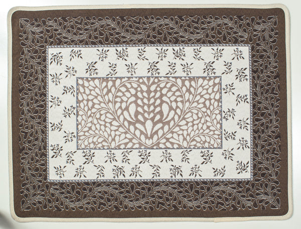 Placemat, Jacquard, Aubrac  Blue