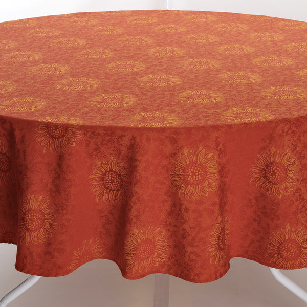 Sunflower Jacquard Tablecloth