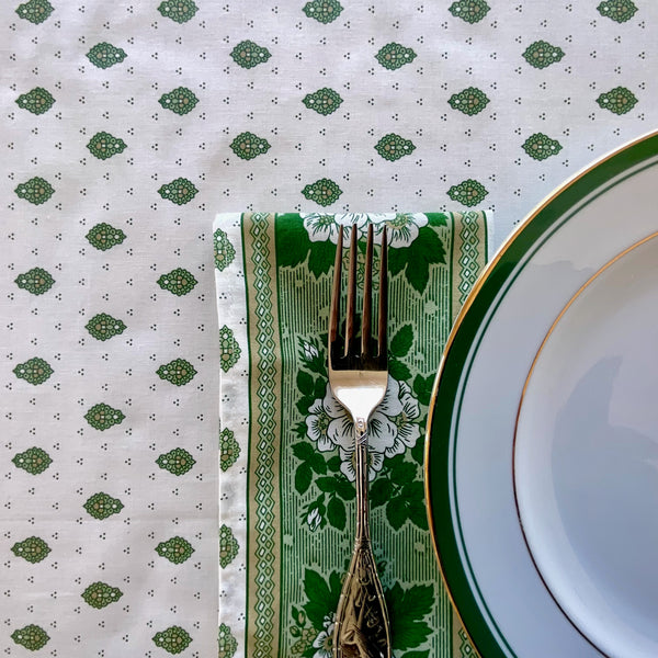 Napkin Bastide Green, Set of 4