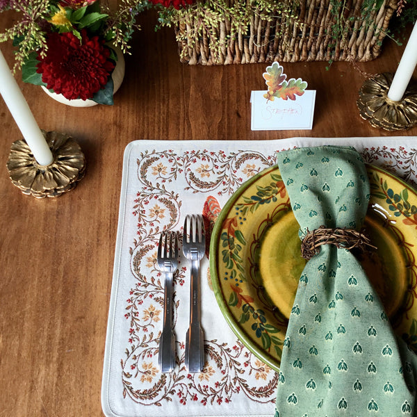 Placemat, Jacquard, Chanteclair