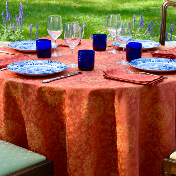Sunflower Jacquard Tablecloth