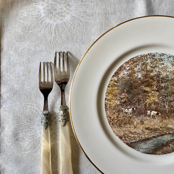 Sunflower Jacquard Tablecloth