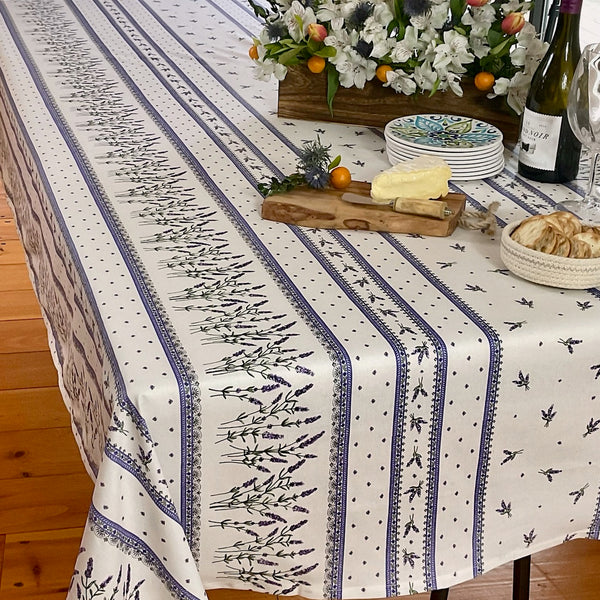 Lavandines Acrylic-Coated Tablecloth