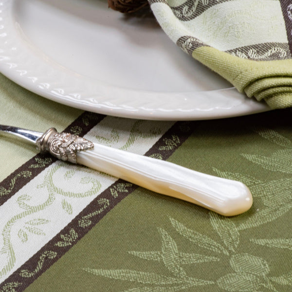 Olives Jacquard Tablecloth