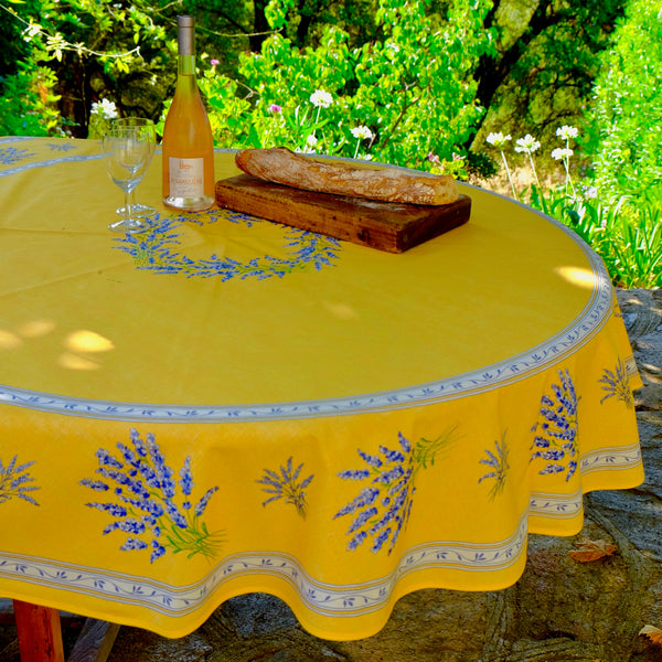 Valensole Acrylic-Coated Tablecloth