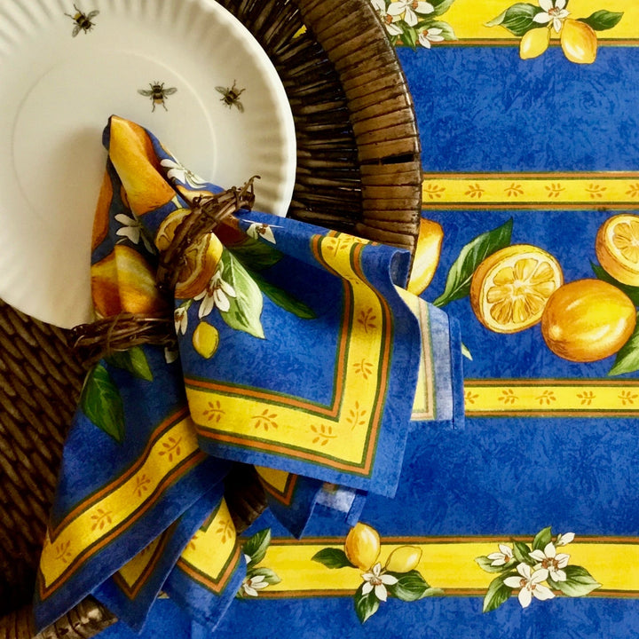 Acrylic Coated French Tablecloth Olives Sprigs Amelie Michel acrylic-coated-french-tablecloth-olives-sprigs-amelie-michel