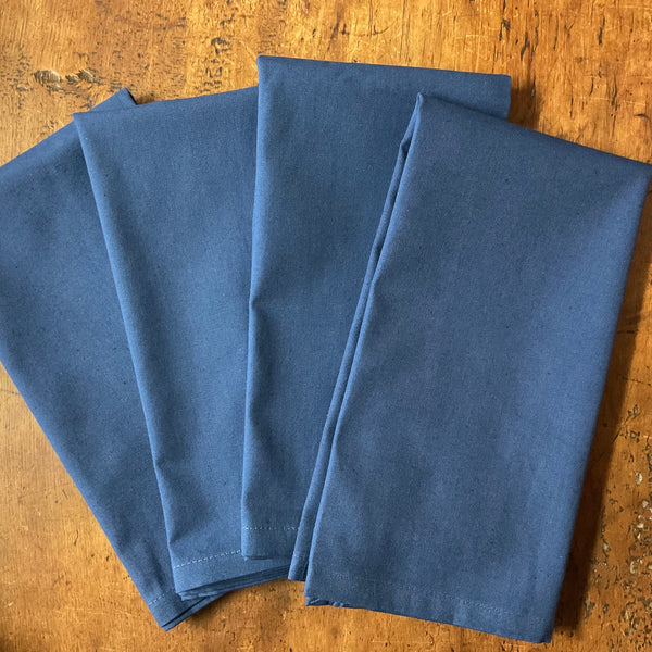 Napkin Solid Blue, Set of 4