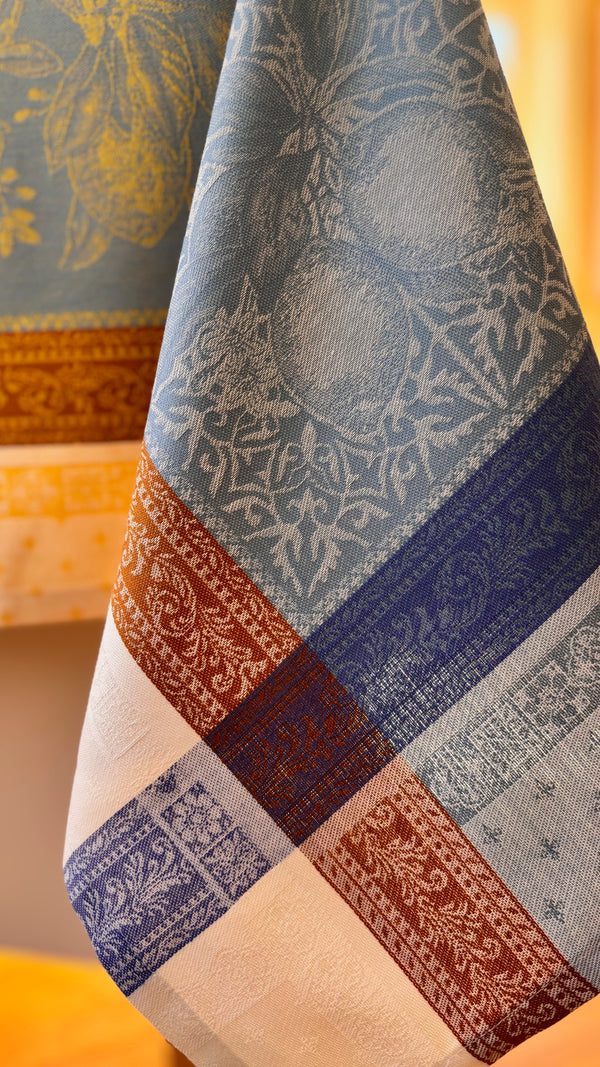 Cedrat Lemon Jacquard Tablecloth