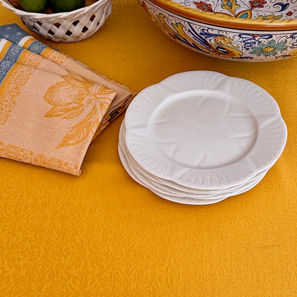 Cedrat Lemon Jacquard Tablecloth