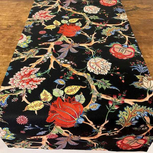 Runner Ceylan Floral Black