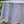 Degas Ticking Stripe Blue Acrylic-Coated Round Tablecloth