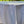 Degas Ticking Stripe Blue Acrylic-Coated Round Tablecloth