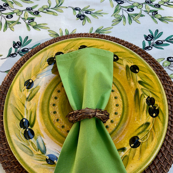 Napkin Solid Green