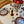 Klimt White Acrylic-Coated Round Tablecloth