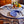 Marie White & Blue Acrylic-Coated Round Tablecloth