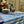 Marie White & Blue Acrylic-Coated Tablecloth