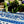Marie White & Blue Acrylic-Coated Tablecloth
