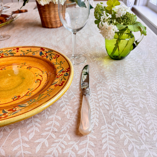 Matta Linen Acrylic-Coated Tablecloth