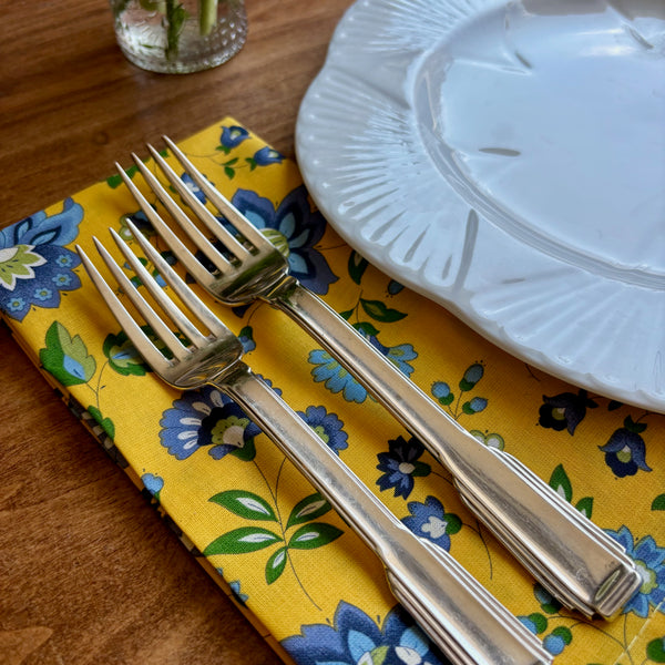Napkin Millefleurs Yellow, Set of 4