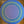 Olives Mimosa Blue Acrylic-Coated Round Tablecloth