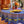 Olives Mimosa Blue Acrylic-Coated Round Tablecloth