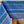 Olives Mimosa Blue Acrylic-Coated Tablecloth