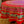 Olives Mimosa Red Acrylic-Coated Round Tablecloth