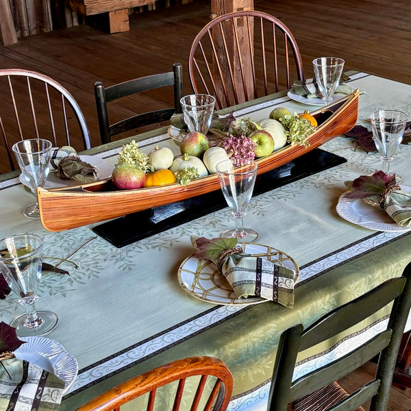 Olives Jacquard Tablecloth