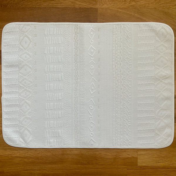 Placemat, Jacquard, Touba Ivory