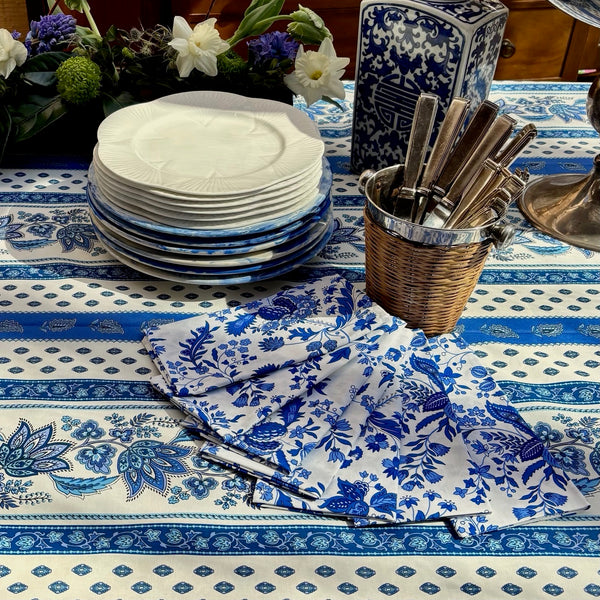 Napkin Versailles Blue, Set of 4