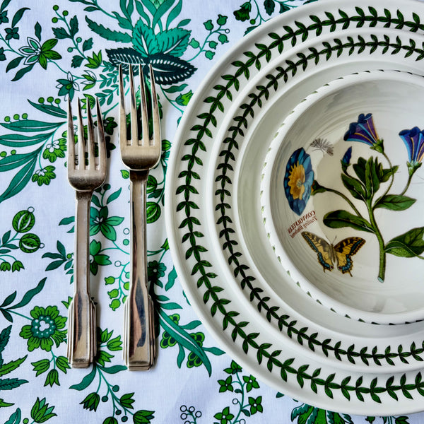 Versailles Green Acrylic-Coated Tablecloth