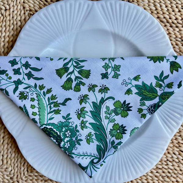 Napkin Versailles Green, Set of 4