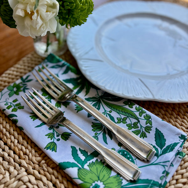 Napkin Versailles Green, Set of 4