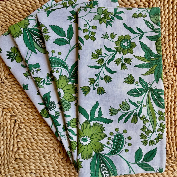 Napkin Versailles Green, Set of 4